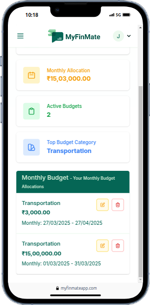 Investment Tracking